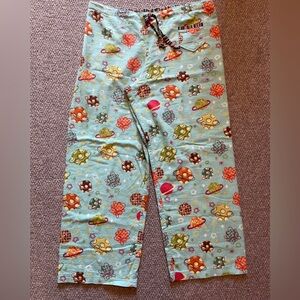 Space-themed Flannel PJ pants